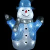 Bonhomme De Neige Lumineux Acrylique 40 Led