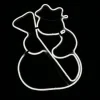 Bonhomme De Neige Lumineux N On 360 Led Blanc