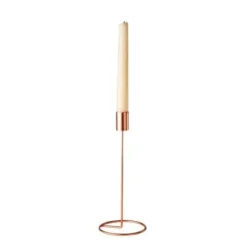 Bougeoir Design Metal Rose Gold