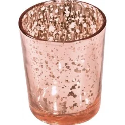 Bougeoir Vase En M Tal Rose Gold