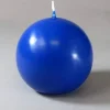 Bougie Boule Sphere Bleu Roi 6Cm