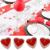 Bougie Chauffe Plat Coeur Rouge X 4 Pi Ces