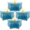 Bougie Chauffe Plat Forme Papillon Turquoise X 4 Pi Ces