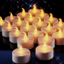 Bougie Chauffe Plat Led X 6 Pi Ces