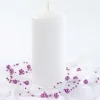 Bougie Cylindrique Blanche 12Cm X 6 Pi Ces