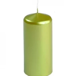 Bougie Cylindrique Or