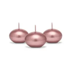 Bougie Flottante Rose Gold X 50 Pi Ces