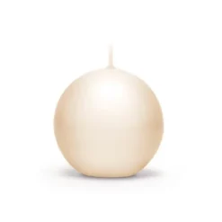 Bougie Mariage Boule Ivoire 6Cm
