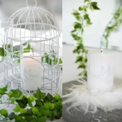 Bougie Mariage Colombe