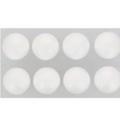 Boule De Noel Blanche 6 Cm X 8 Pi Ces