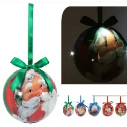 Boule De Noel Lumineuse Led Du P Re Noel