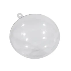 Boule De Noel Transparente A Remplir 10Cm