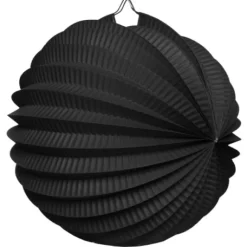 Boule En Papier Accord On Noir 20Cm