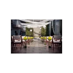 Boule En Papier Lampion M Tallis E Argent 50 Cm