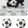 Boule Lanterne En Papier Foot 30Cm X 2 Pi Ces