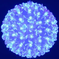 Boule Lumineuse Extérieur Bleu 100 Led