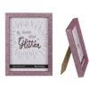 Cadre Photo Rose Gold Paillet 13X18Cm