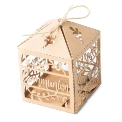 Cage A Papier Communion Kraft X 20 Pi Ces