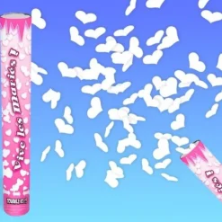 Canon Confettis Coeur Blanc 40 Cm