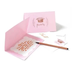 Cartes D'Invitation Princesse X 6 Pi Ces