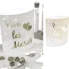 Centre De Table Led Vive Les Mari S Argent