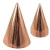 Chapeau Pointu Carton Rose Gold X6Pcs