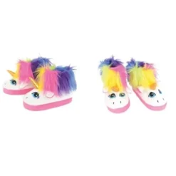 Chaussons Licorne Blanc Et Rose 36/37