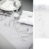 Chemin De Table Colombe En Tissu Intiss 30Cm X 5 M Tres