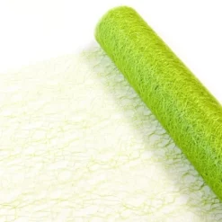 Chemin De Table Dentelle R Tro Vert Anis