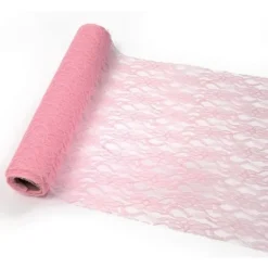 Chemin De Table Dentelle R Tro Rose