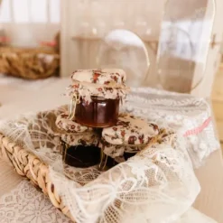 Chemin De Table Dentelle L'Adorable Ivoire