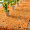 Chemin De Table En Abaca Orange 30Cm