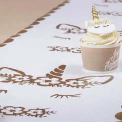 Chemin De Table En Lin Licorne