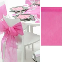 Chemin De Table En Tissu Intiss 100 M Tres Pas Cher