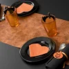 Chemin De Table Mariage Orange Fanon 30Cm