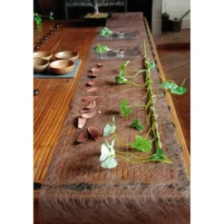 Chemin De Table Mariage Orange Fanon 30Cm