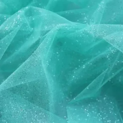 Chemin De Table Paillet Vert Pastel