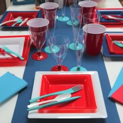 Chemin De Table Pas Cher Intisse 25 M Tres Bleu Marine