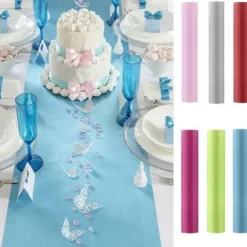 Chemin De Table Pas Cher En Satin 36Cm X 9 M Tres
