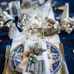 Chemin De Table Vrai Velours Blanc