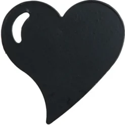 Coeur M Tal Sur Pince Noir X4