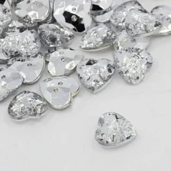 Coeur Strass Pour Déco De Table X 30 Pi Ces