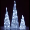 Cone Lumineux De Noel Extérieur 90Cm Led Blanc Froid