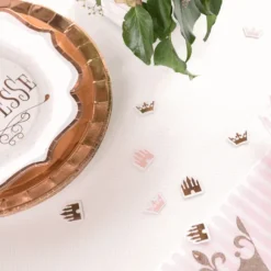 Confettis De Table Anniversaire Princesse X24 Pi Ces