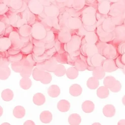 Confettis De Table Mariage Rond Rose X 36