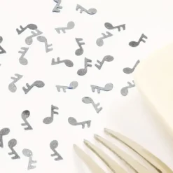 Confettis De Table Mariage Musique Argent