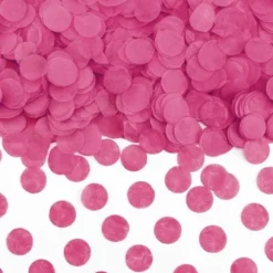 Confettis De Table Pas Cher Rond Fuchsia X 36