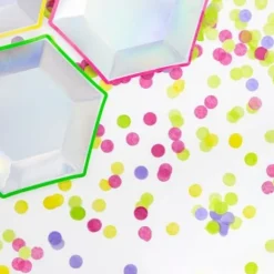 Confettis De Table Pas Cher Rond Fuchsia X 36