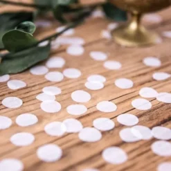 Confettis De Table Pas Cher Rond Rouge X 15Gr