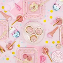 Confettis De Table Pas Cher Rond Bleu Ciel X 15Gr